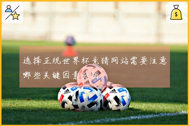 选择正规世界杯竞猜网站需要注意哪些关键因素分析