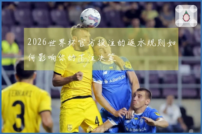 2026世界杯官方投注的返水规则如何影响你的下注决策